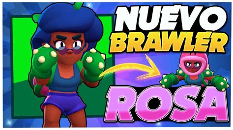 Nuevo Brawler Rosa Ya Disponible Primeras Impresiones Youtube