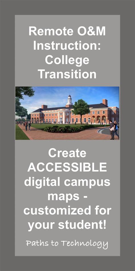 Remote Oandm Instruction For Students Transitioning To College Getting
