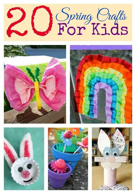 20 Spring Crafts For Kids