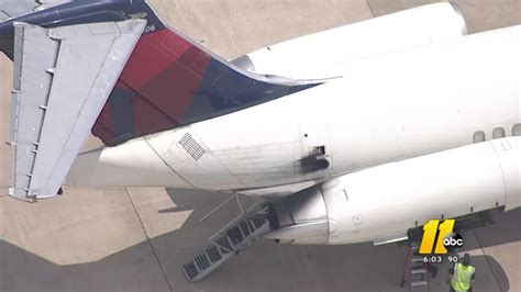 Terrifying Video Shows Engine Trouble On Delta Plane That Made Emergency Landing At Rdu Abc11