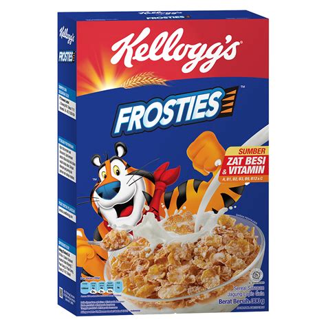 Frosties Corn Flakes Breakfast Cereal Kelloggs Indonesia