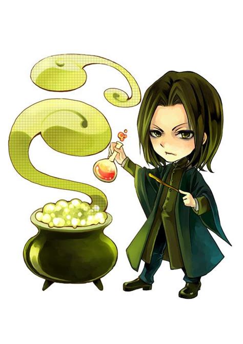 Severus Chibi Potion Master Harry Potter Anime Harry Potter Fan