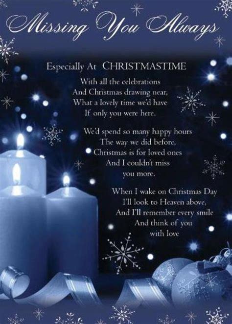 Christmas Missing Loved Ones Quotes Quotesgram