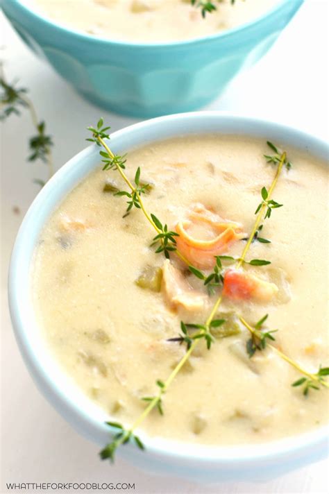 Gluten Free New England Clam Chowder What The Fork