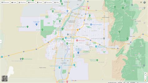 Albuquerque New Mexico Map