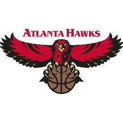 Also what's up with the white behind the a? Atlanta Hawks Primary Logo | Sports Logo History