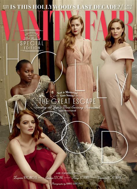 Emma Stone Lupita Nyong O Natalie Portman And More Wow For Vanity Fair S 2017 Hollywood Issue
