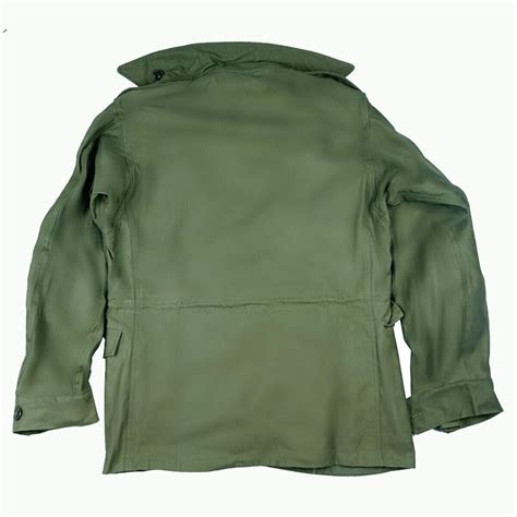 Wwii Us Army M43 Field Jacket Wind Coat Uniform Size 40r Ebay