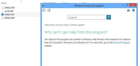 How To Open Hlp Files In Windows 8