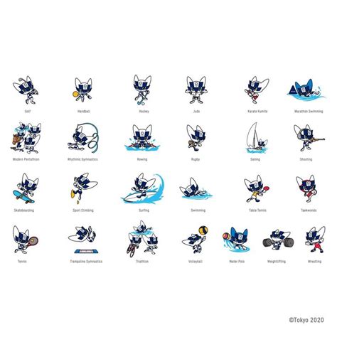 Miraitowa, la mascota de los juegos olímpicos de tokio 2020 en los diferentes deportes. Pin by Aubrey Romines on Tokyo 2020 Olympics games | Olympic mascots, Olympic sports, Sports logo