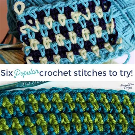 Easy Crochet Stitches To Learn Today Great For Beginners