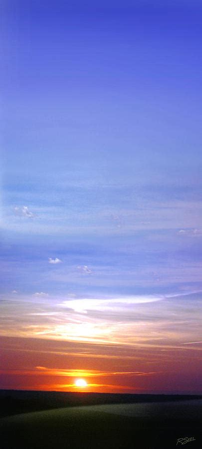 Vertical Sunset Photograph By Rod Seel Fine Art America