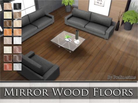 Sims 4 Ccs The Best Mirror Wood Floors By Pralinesims