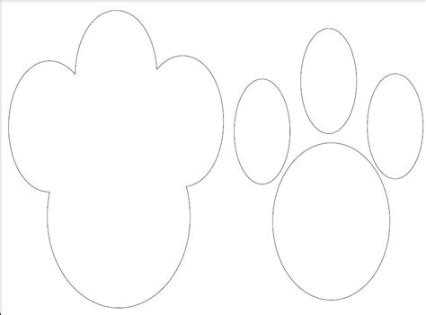 When designing rabbit feet template, it is also important to consider its different variations, for example, rabbit feet format, rabbit feet outline, rabbit feet example. R + R Creations: Happy Easter! DIY bunny paw prints
