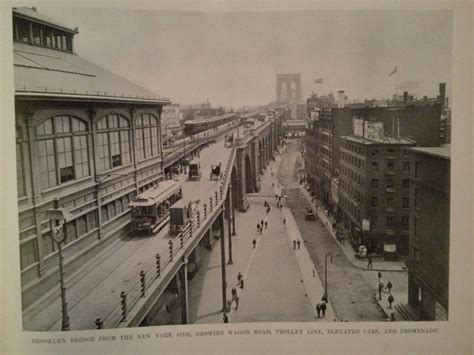 Beyond The Gilded Age The Brooklyn Bridge In 1899