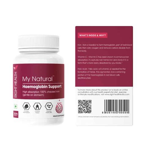Buy My Natural Haemoglobin Support Tablet 30s Online At Best Price