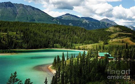 Emerald Lake Yukon Territory Canada Photograph By Yefim Bam Fine