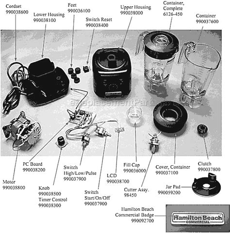 Hamilton Beach 22 Quart Roaster Oven Parts