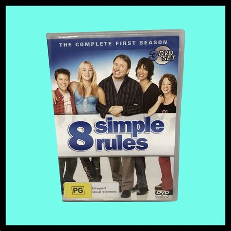 8 Simple Rules Season 1 Dvd R4 Tv Show Rare Very Good Condition Free