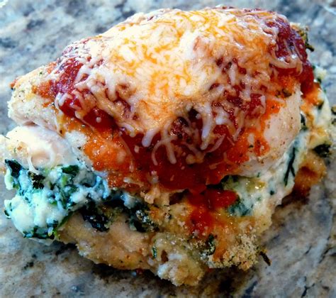 No dry, flavorless chicken chrissy's milanese recipe from 'cravings: What's for Dinner?: Chicken Rollatini with Spinach alla ...