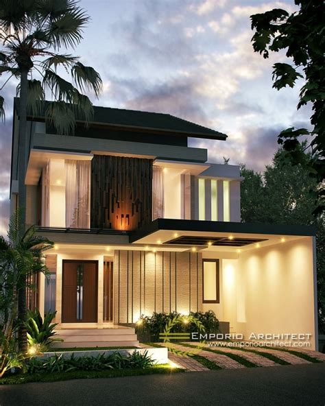Desain Rumah Modern Tropis Sederhana