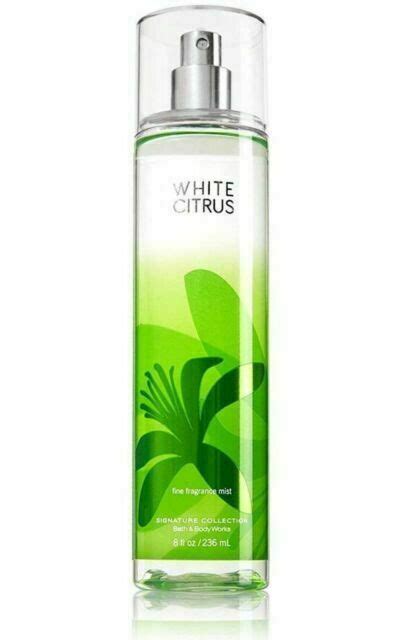 Bath And Body Works White Citrus Fine 8oz Womens Fragrance Mist For Sale