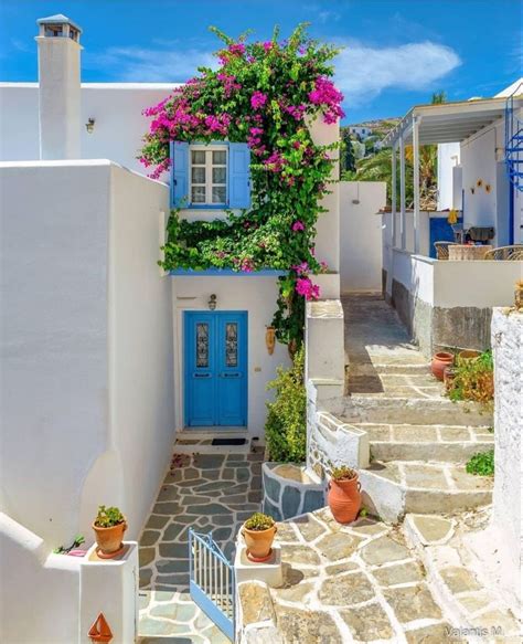 Greece ‘paros Santorini House Greece House House Exterior