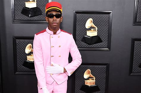 Tyler The Creators Bellhop Outfit At The 2020 Grammys See Photos