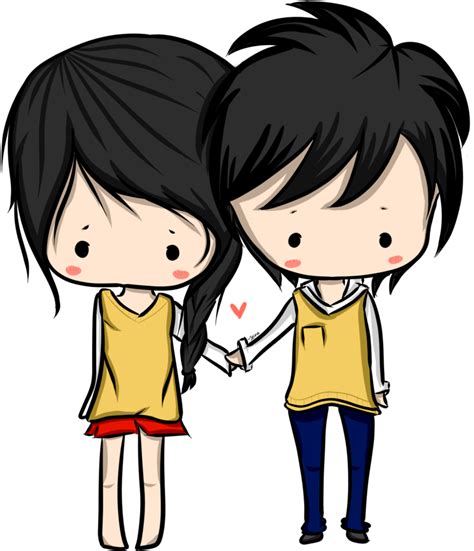 High School Anime Couple Png Clipart Png Mart