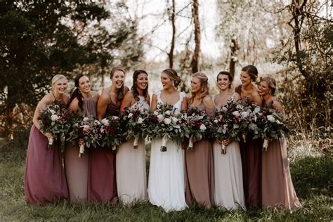 Rustic Brown Bridesmaid Dresses Dress