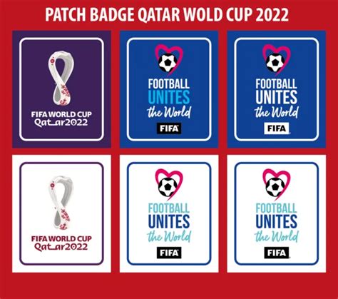 Fifa World Cup 2022 Badges Patches Football Soccer Arm Patch For Player