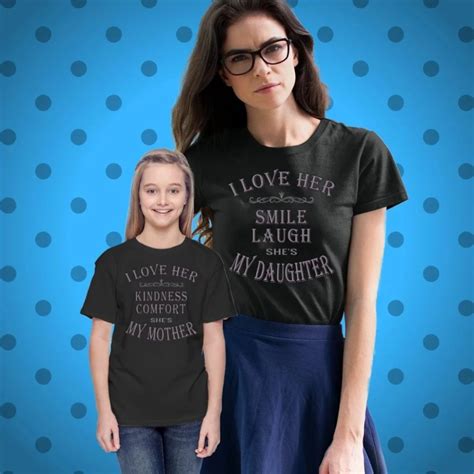 mother and daughter t shirt unique shirt black shirt t shirts for women