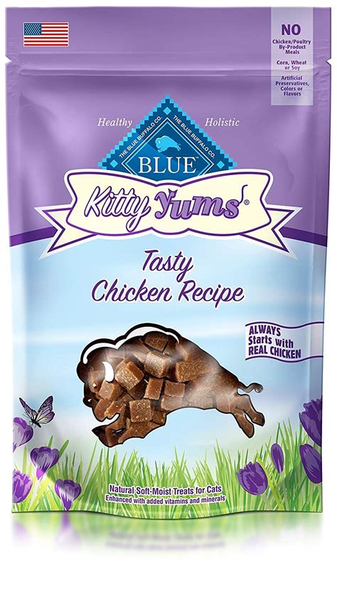 Find tasty, healthy cat treats in a variety of flavors and textures with added vitamins and minerals. Blue Tasty Chicken Kitty Yums Cat Treats >>> We appreciate ...