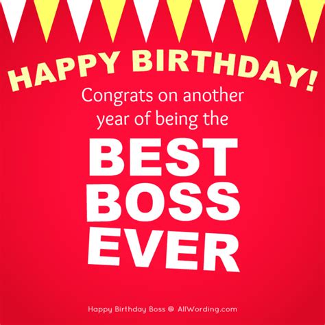 Promotion Worthy Birthday Wishes For Your Boss Allwording Com