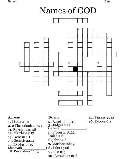 5 Best Ideas For Coloring Means Of Becoming A God Crossword