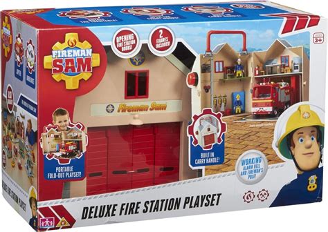 Fireman Sam Deluxe Firestation Playset Amazonde Sports And Outdoors