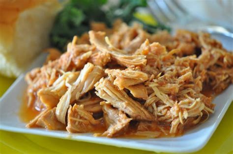 Shred chicken with forks and put back in crock pot. Pulled Chicken Crock Pot is Perfect Meal to Feed A Crowd ...
