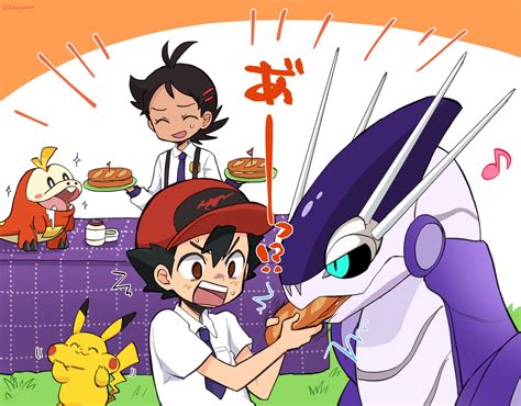 Pikachu Ash Ketchum Goh Fuecoco And Miraidon Pokemon And More