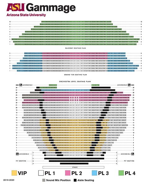 Sight And Sound Seating Chart With Seat Numbers Elcho Table