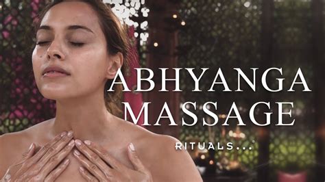 Jezelf Trakteren Op Een Massage Probeer Abhyanga Rituals