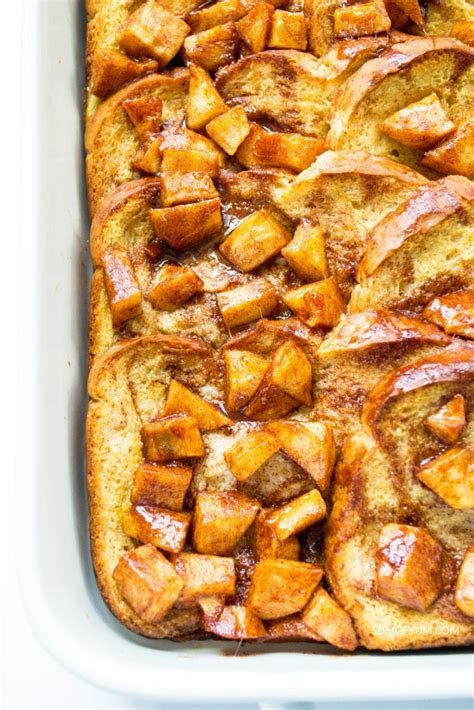 Baked Apple French Toast Sum Of Yum