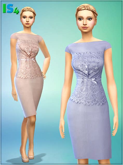 Irida Sims 4 Dress 18i Sims 4 Downloads