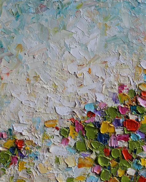 Abstract Painting Palette Knife Painting Oil Painting Oil Etsy