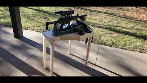 Build This Portable Shooting Bench Youtube