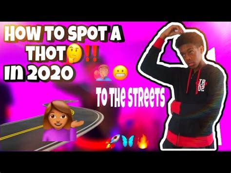 How To Spot A Thot In Youtube