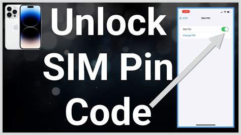 How To Unlock Sim Pin On Iphone Youtube