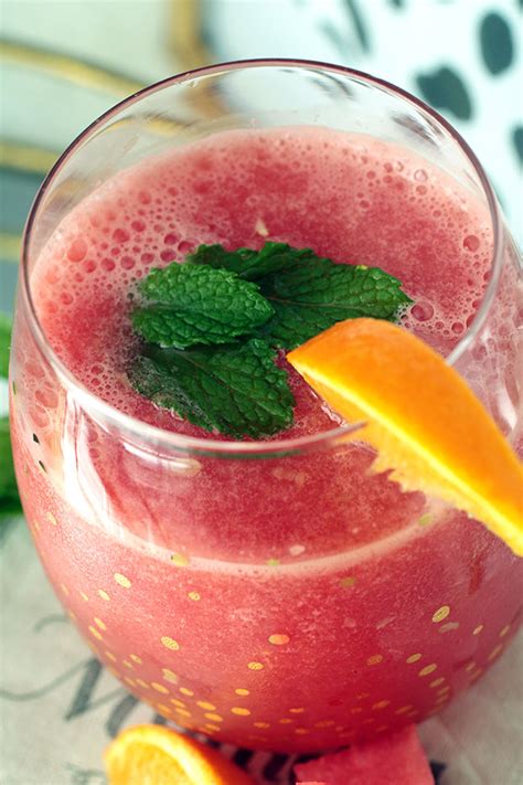 Stay Healthy With This Watermelon Orange Juice Drink