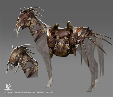 Jeff Simpson Assassins Creed Origins Camel Horse Concepts