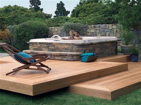 Top 80 Best Hot Tub Deck Ideas Relaxing Backyard Designs