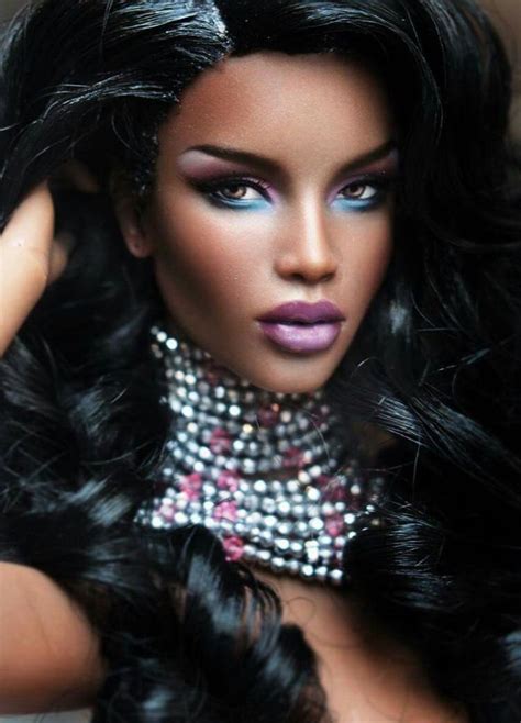 Pin By Laura S On Barbie One Of A Kind Barbie Fashionista Dolls Pretty Black Dolls